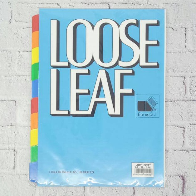 

PROMO TERUPDATE Pembatas loose leaf A5
