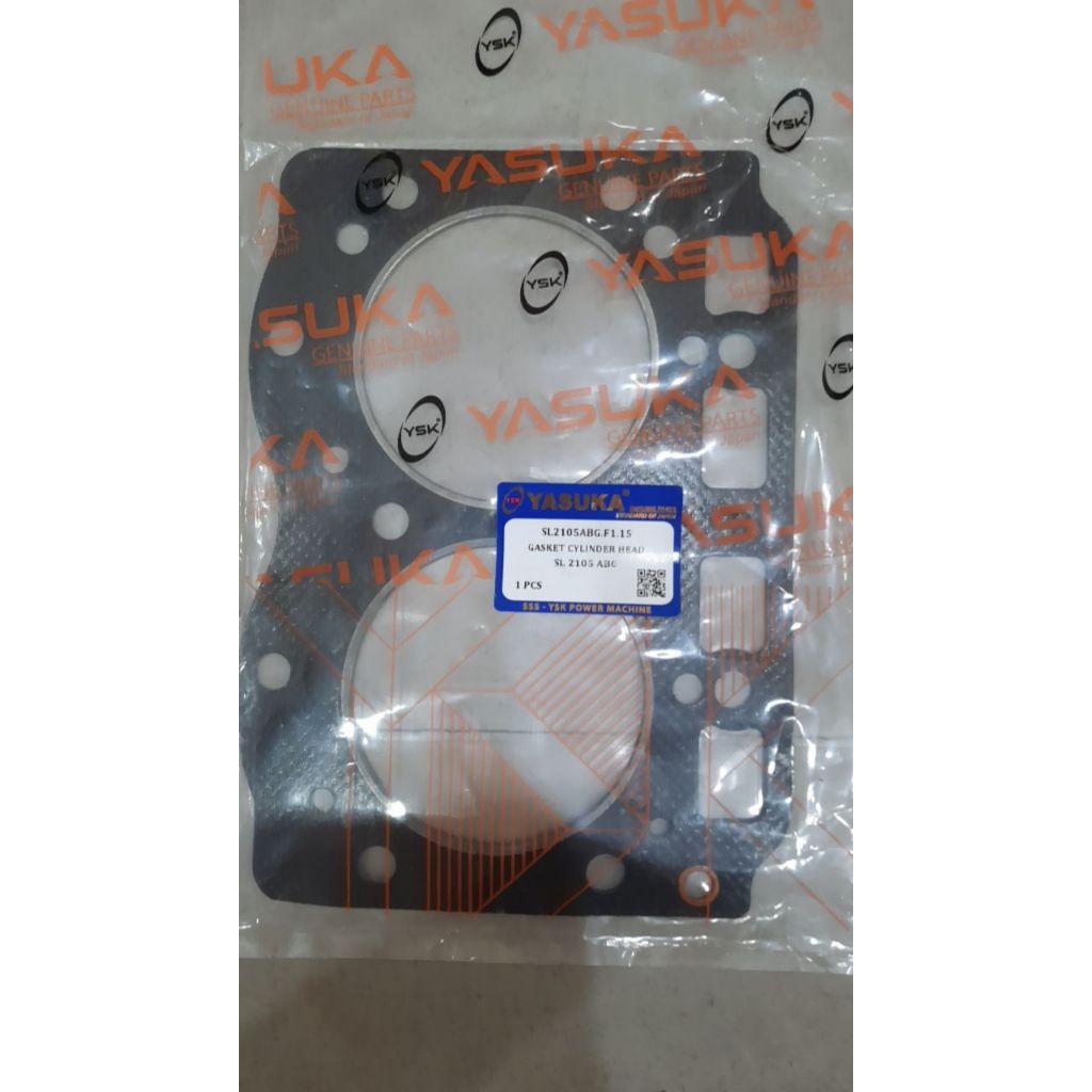 GASKET CYLINDER HEAD SL 2105 ABG | SPAREPART YASUKA 2 CYLINDER