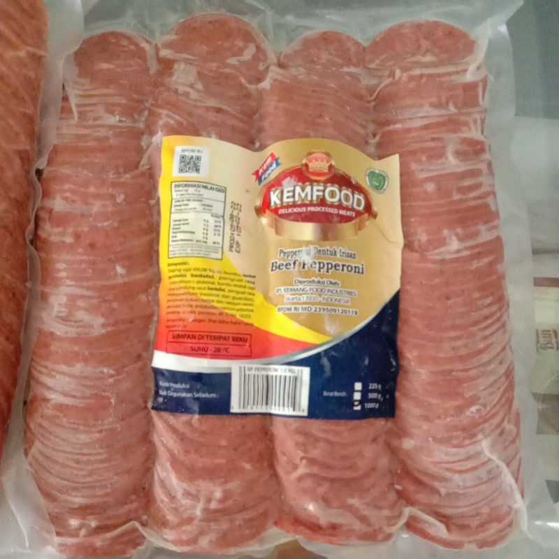 

KEEMFOOD BEEF PEPPERONI 1 KG