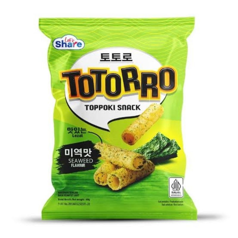 

Snack TOTORRO Toppoki 60gr let's Share