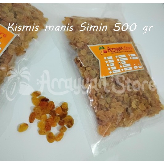 

Kismis Manis Simin 500 gr
