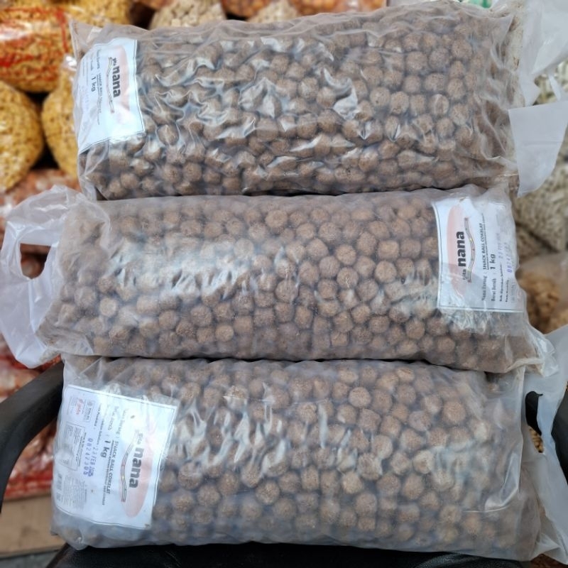 Snack Ball Coklat (Chiki Ball) 1kg