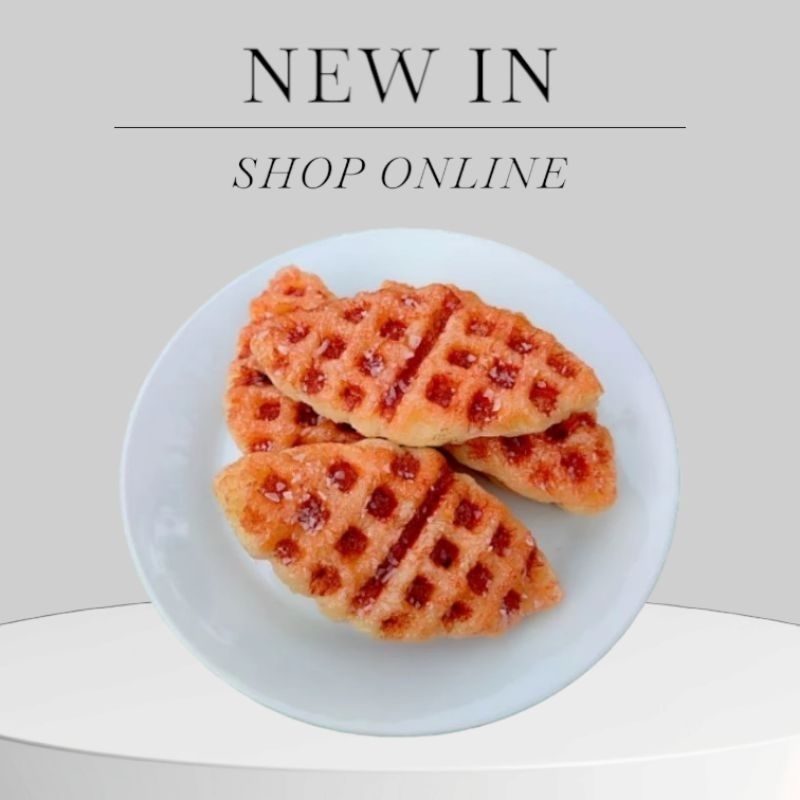 REPLIKA MAKANAN KUE CROFFLE /DUMMY/FAKE FOOD - REPLIKA KUE CROFFLE - DUMMY CROFFLE - FAKE CROFFLE - 