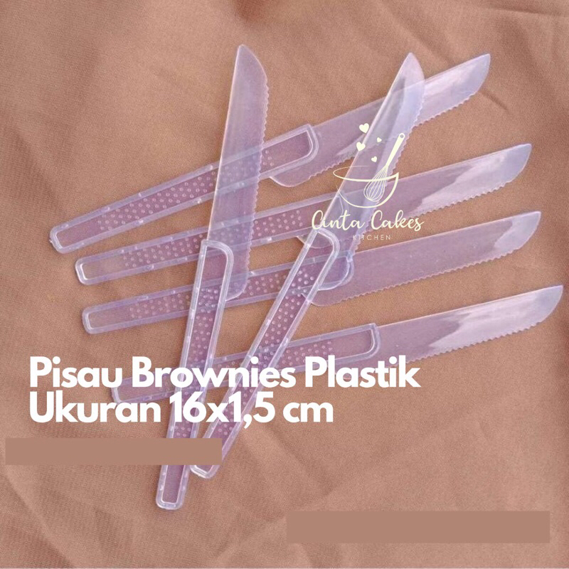 Pisau Brownies Plastik | Pisau Kue | Pisau Cake