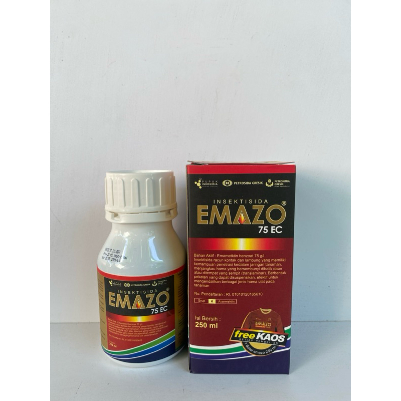 INSEKTISIDA EMAZO 75 EC | 250 ML KEMASAN MERAH