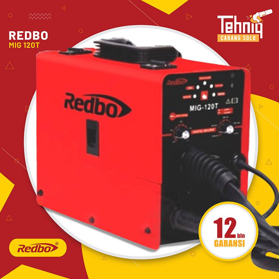 TRAVO LAS LISTRIK REDBO MIG 120T / MESON LAS LISTRIK