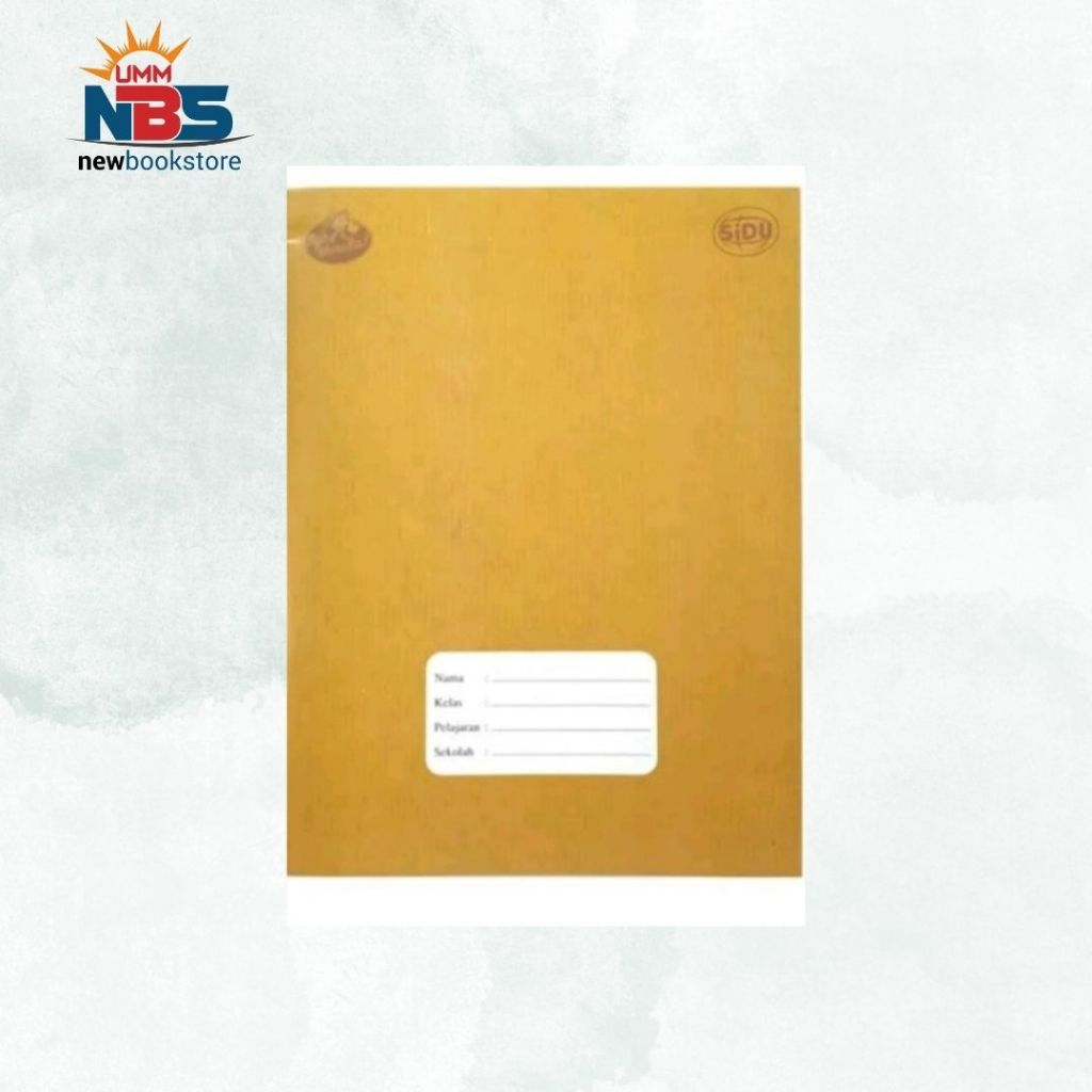 

SIDU - Sinar Dunia - Buku Tulis Sampul Coklat Isi 40 Halaman | 1 pack Isi 10 pcs