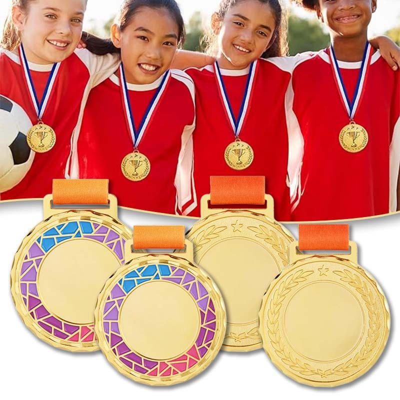 Medali Kejuaraan Medali Logam Medali Lomba Warna Emas-perak-perunggu Medali Penghargaan