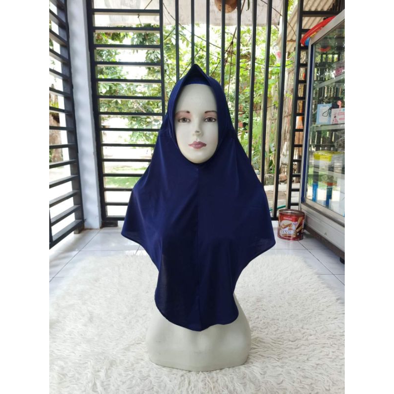 Jilbab Instan Jersey Licra Serut Jokowi
