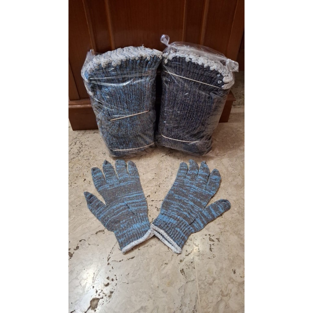 GROSIR - SARUNG TANGAN BANGUNAN CORAK - SARUNG TANGAN KAIN SARUNG TANGAN BANGUNAN - SAFETY GLOVE