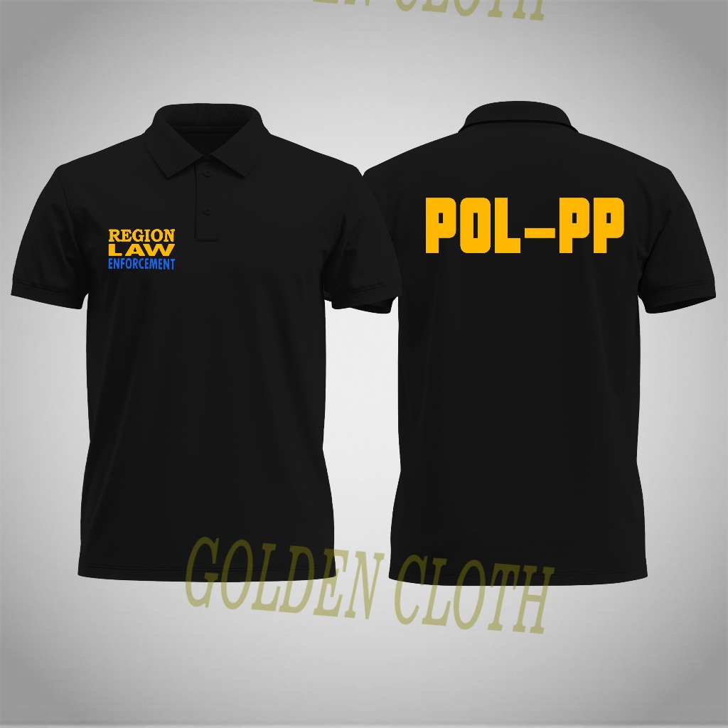 BAJU POL PP / KAOS KERAH POLO POL PP LENGAN PENDEK SABLON DTF