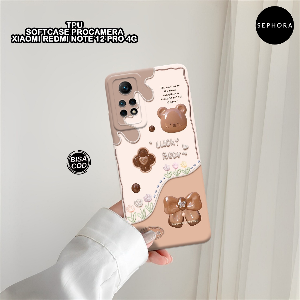 Case Xiaomi Redmi Note 12 Pro 4G - Sephora - Fashion Case Lucu - Softcase Xiaomi Redmi Note 12 Pro 4