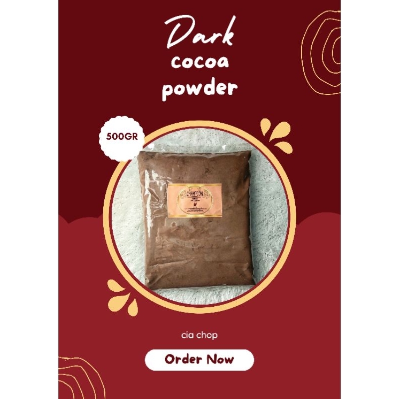 

Bubuk Coklat Murni 500gr. Dark Alkalized Premium!