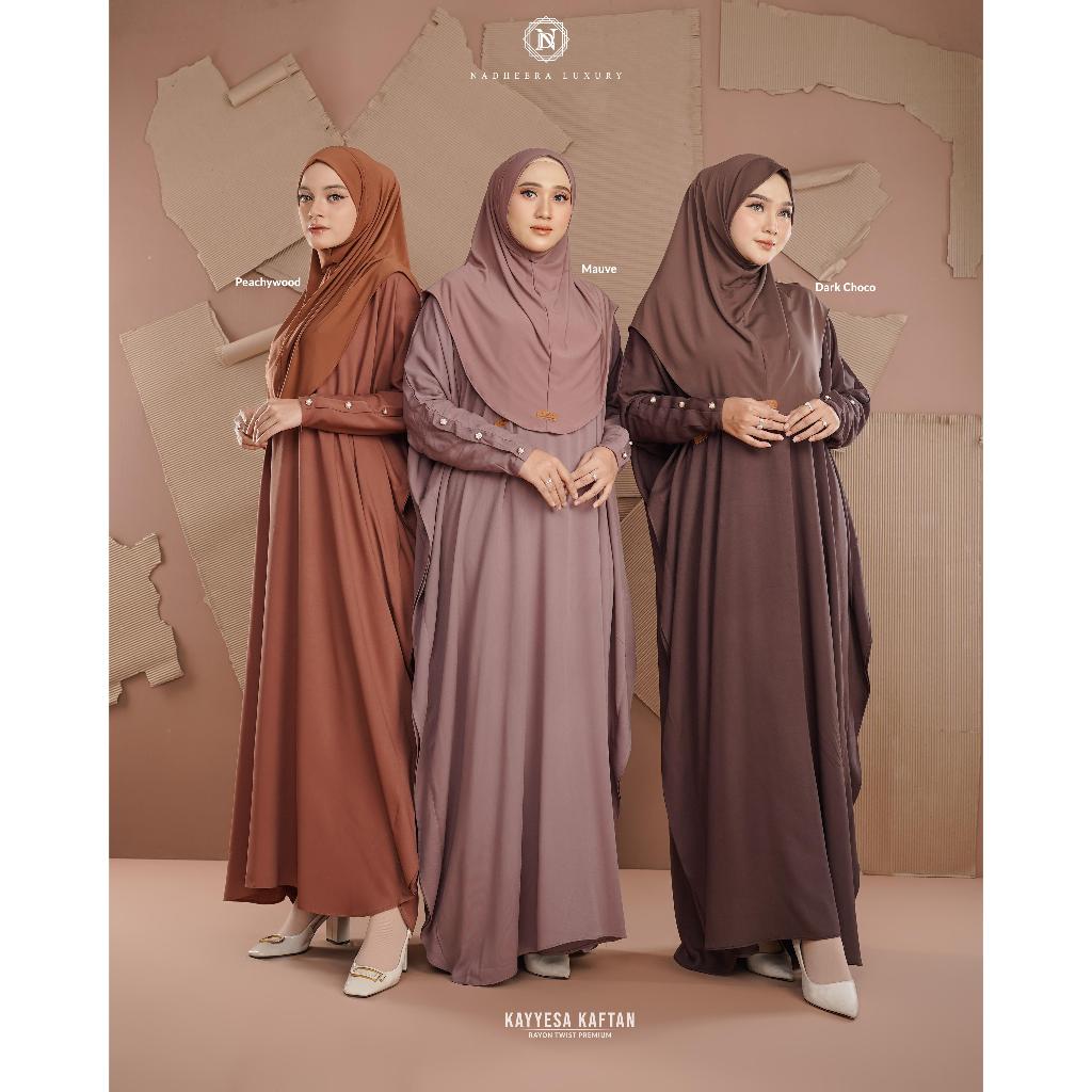 KAYYESA KAFTAN / KAFTAN WANITA / ORI BY NADHEERA LUXURY
