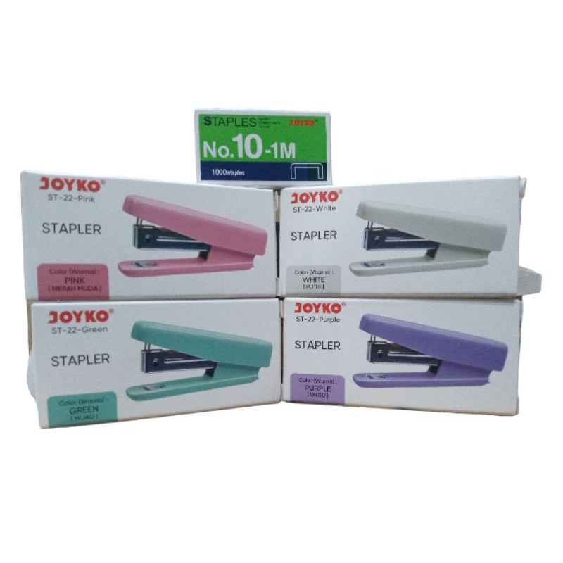 

Stapler Stepler Jepretan Joyko dan Isi Staples ST-22
