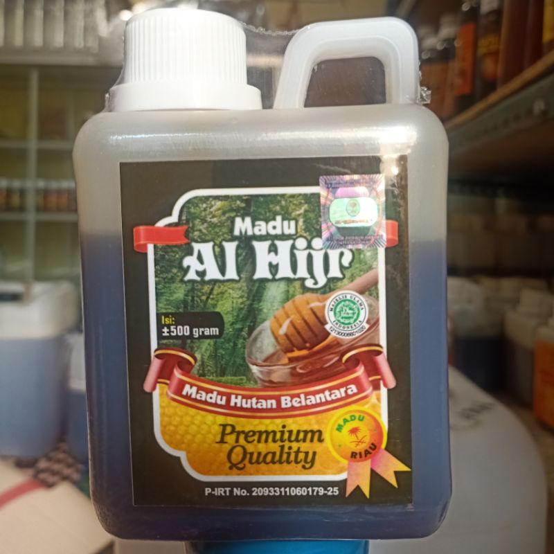 

Madu Hutan Riau Asli Murni AlHijr Kwalitas Premium Murah Promo 1/2 kg