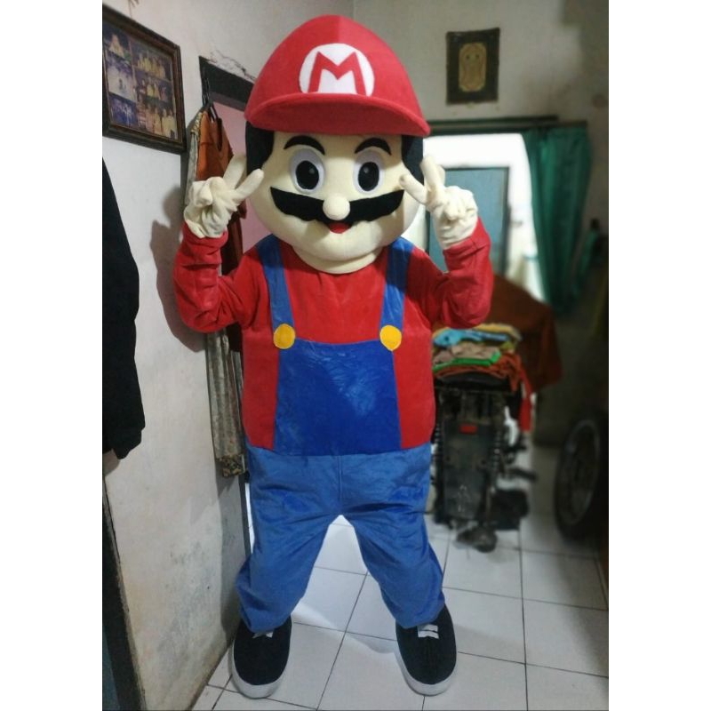 kostum mario kostum badut mario kostum lucu
