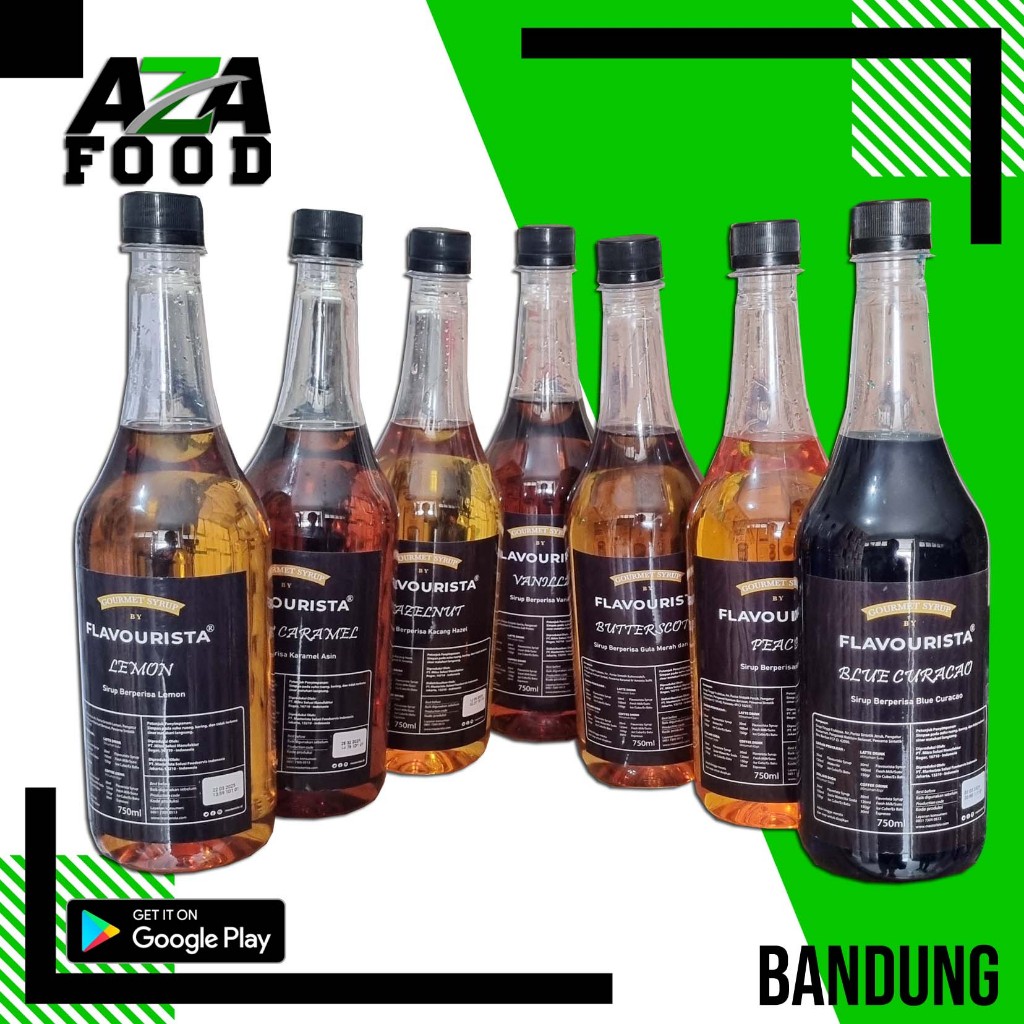 

Flavourista Drink Easy Mix Syrup Sirup (17 Rasa)