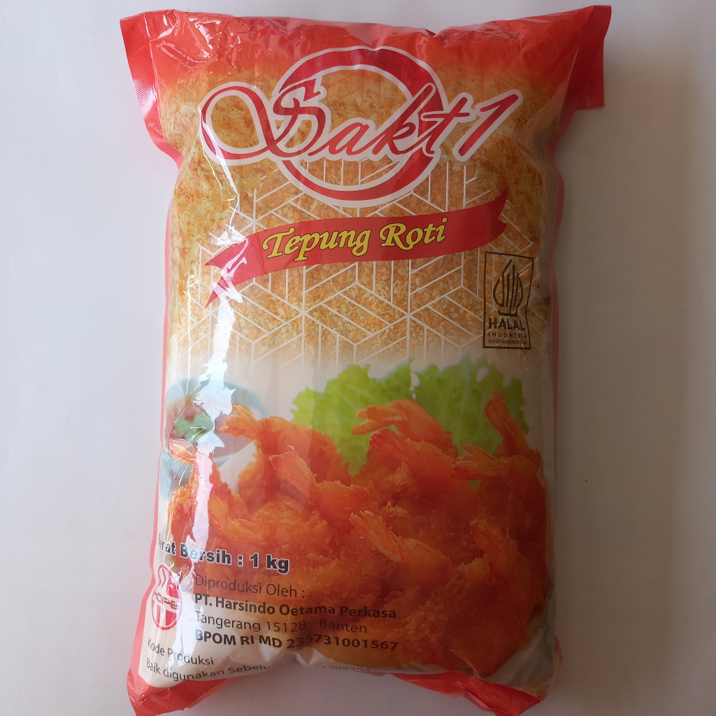 

Sakti Tepung Roti Breadcrumb Panir Warna Mix 1kg