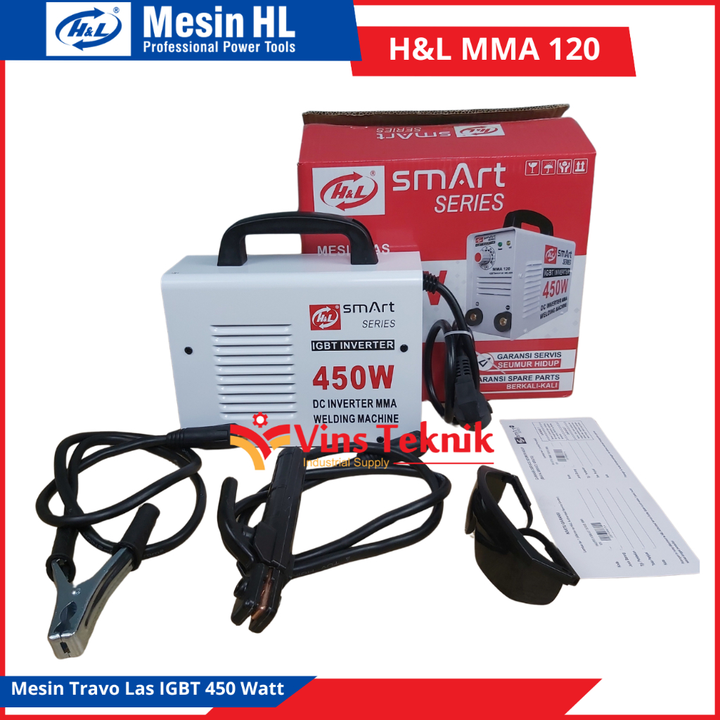 Travo Las IGBT Mesin travo las listrik 450Watt H&L MMA 120 MMA120