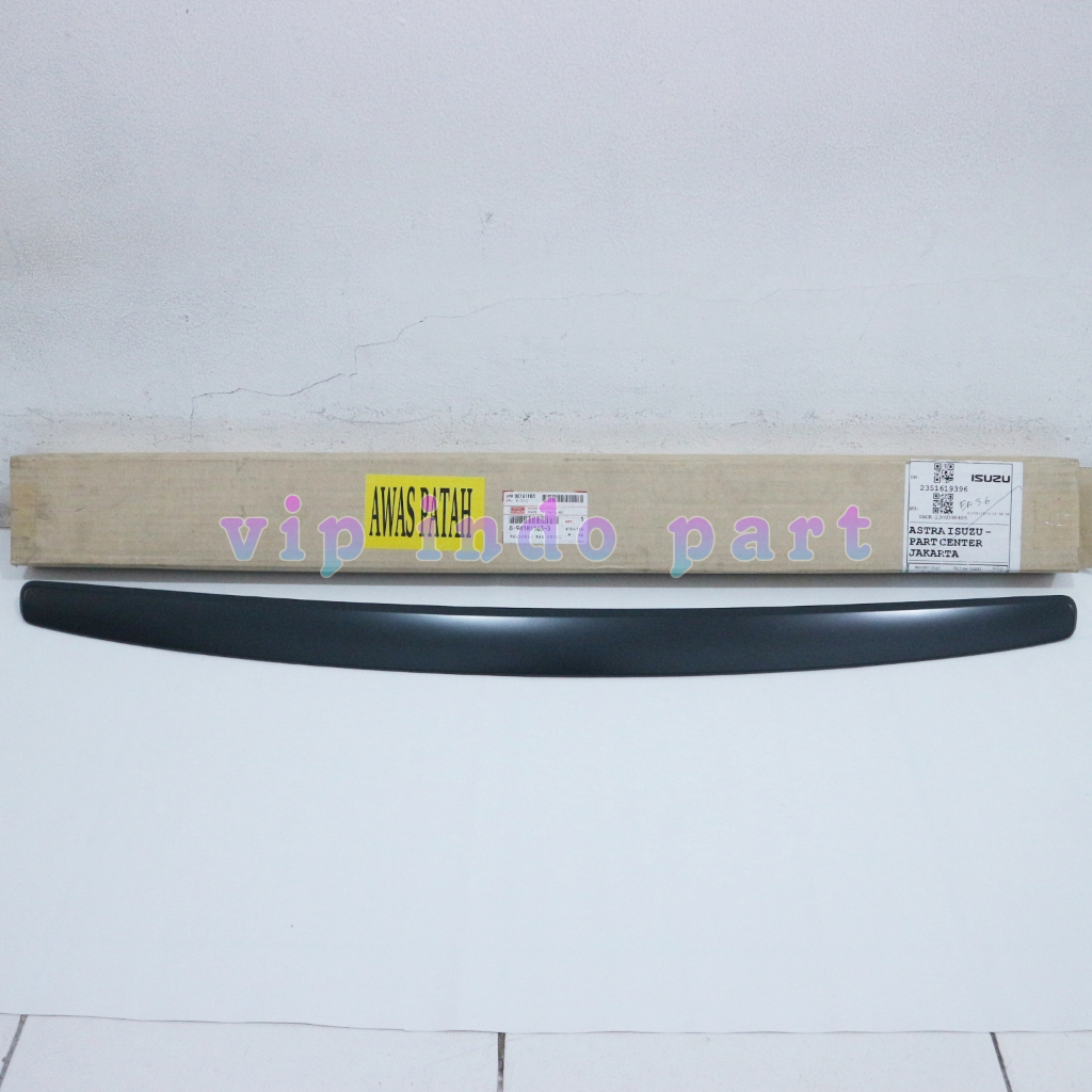 LIST KAP MESIN ISUZU MUX DMAX HITAM BLACK ORIGINAL GENUINE PARTS