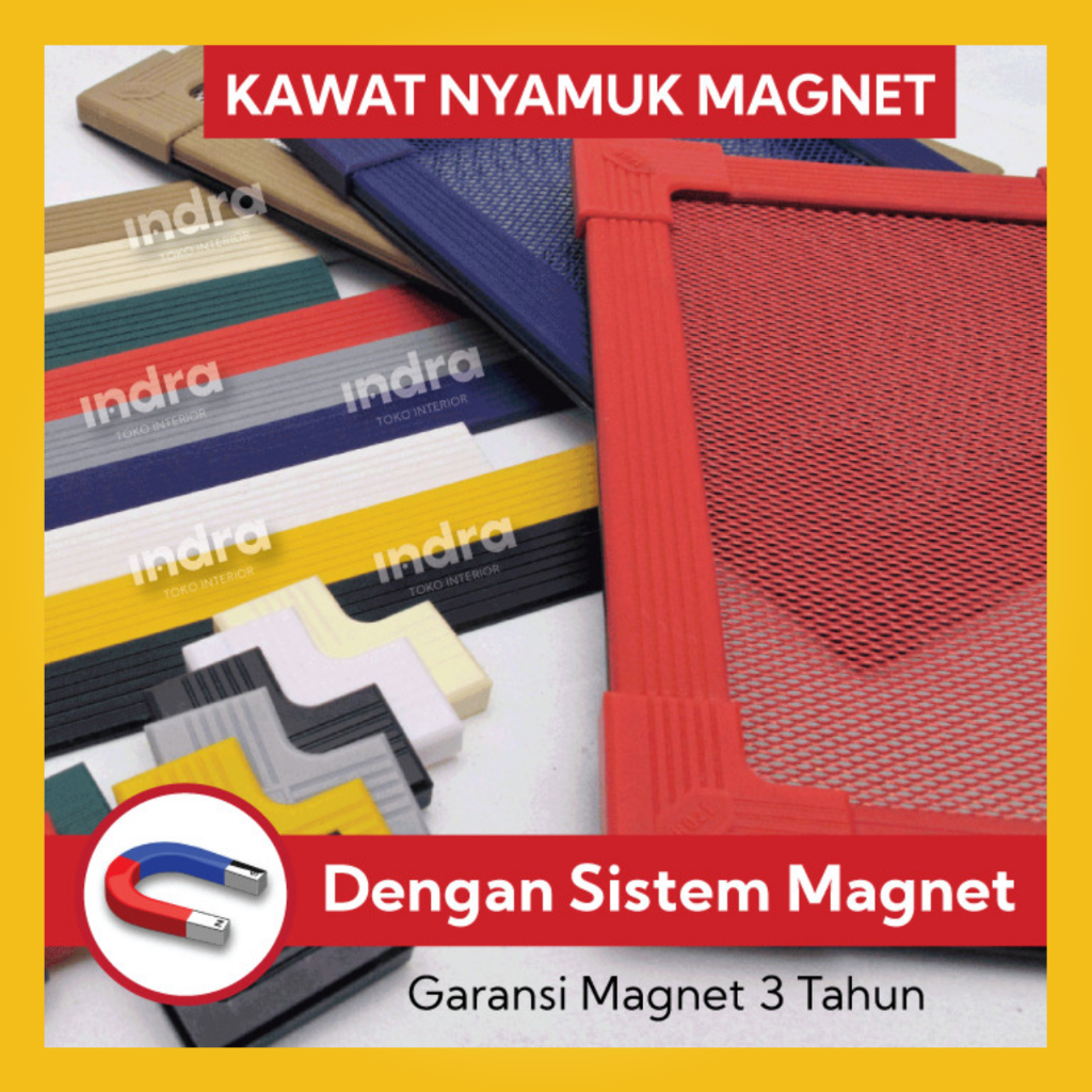 Kawat Nyamuk Magnet - Kasa Kassa - Ram  Nyamuk Magnetik Jendela