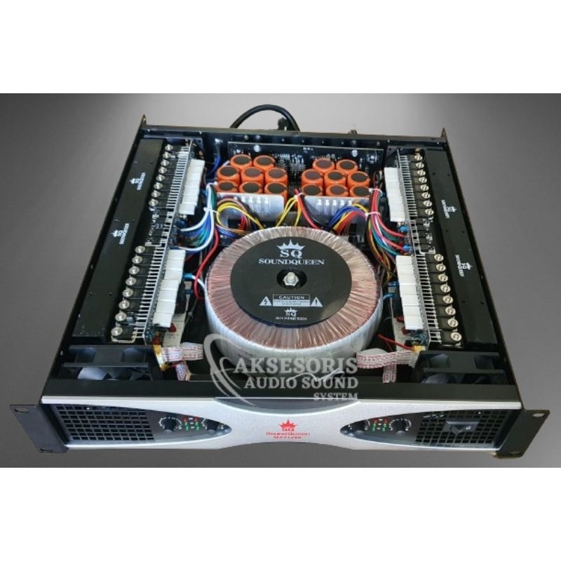 Power Soundqueen MX 41200 4ch 1200 Watt Original Produk Kualitas bagus