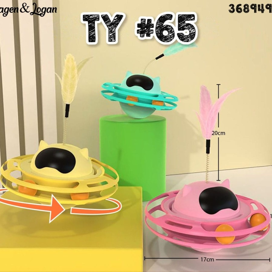 Cat Toys Mainan Kucing Bola Goyang TY65 - Cat toys #TY65