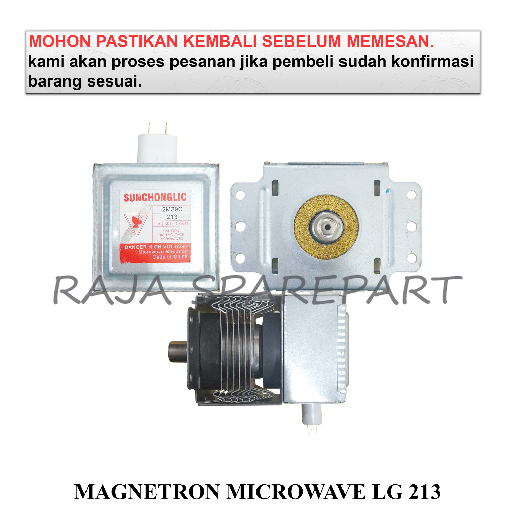 BKP382 MAGNETRON MICROWAVE OVEN / MAGNETRON LG / MAGNETRON MICROWAVE LG 213