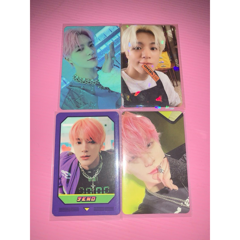 PHOTOCARD OFFICIAL jeno NCT DREAM PC GLITCH MODE GLIMO SCRATCH TC TRADING CARD MATCHING CARD agent h