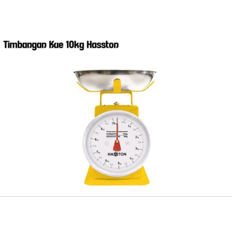 Timbangan duduk manual jarum kue/buah HASSTON 10kg