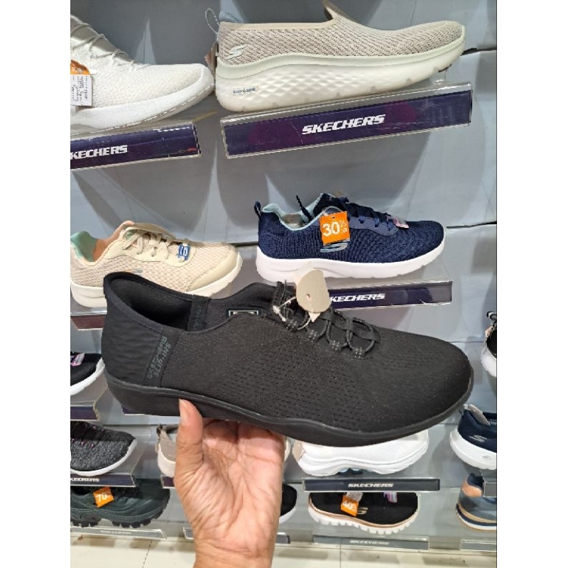 skechers 104273/BBK sepatu skechers arch fit refine best retreat black