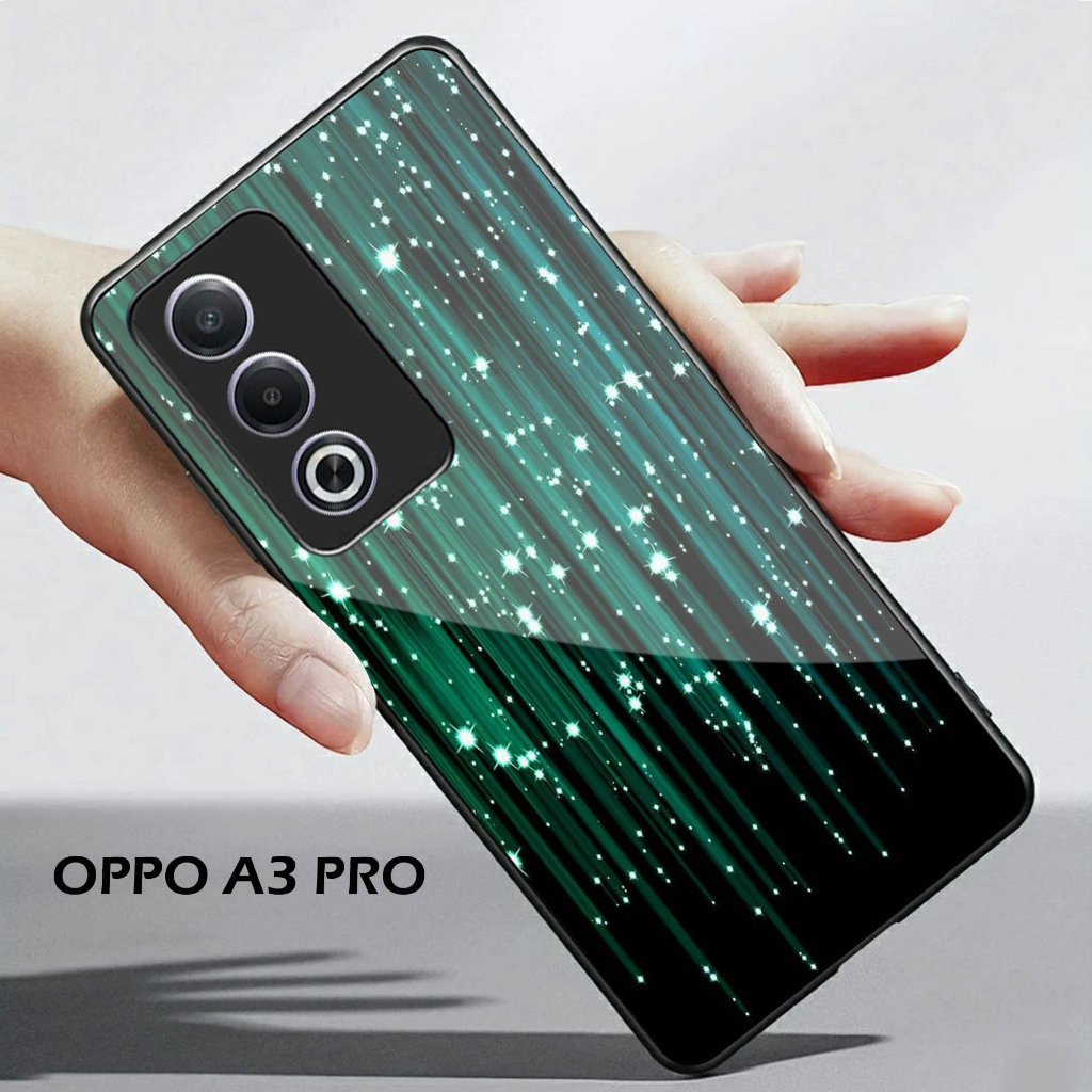 Softcase Kaca OPPO A3 PRO - casing handphone - OPPO A3 PRO [S187]