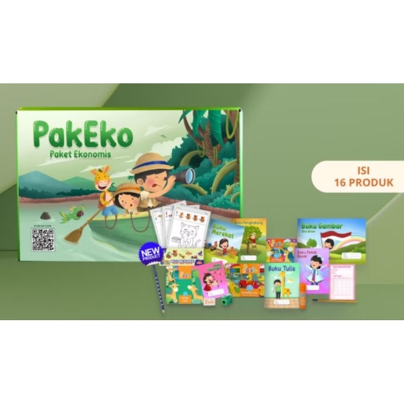 

Grafie Stationery Pakeko Paket ATK Anak