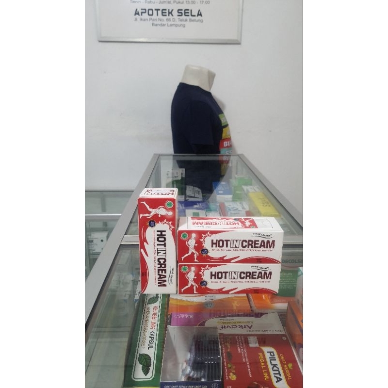 HOT IN CREAM TUBE ORIGINAL 60GR