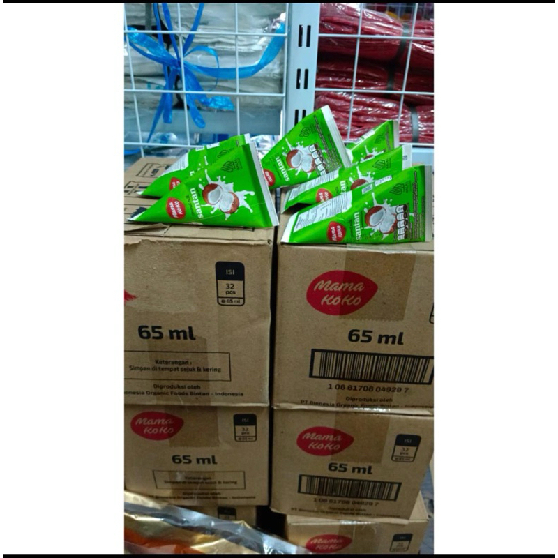 

MAMA KOKO SANTAN KELAPA MURNI KEMASAN 1 DUS ISI 32 pcs SUPER MURAH