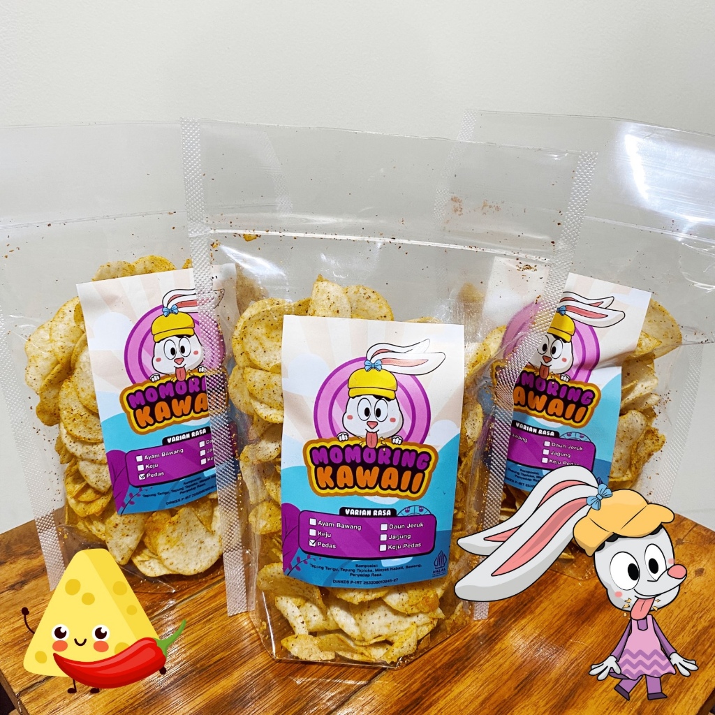 

Paket Moring Keju Pedas 3pcs
