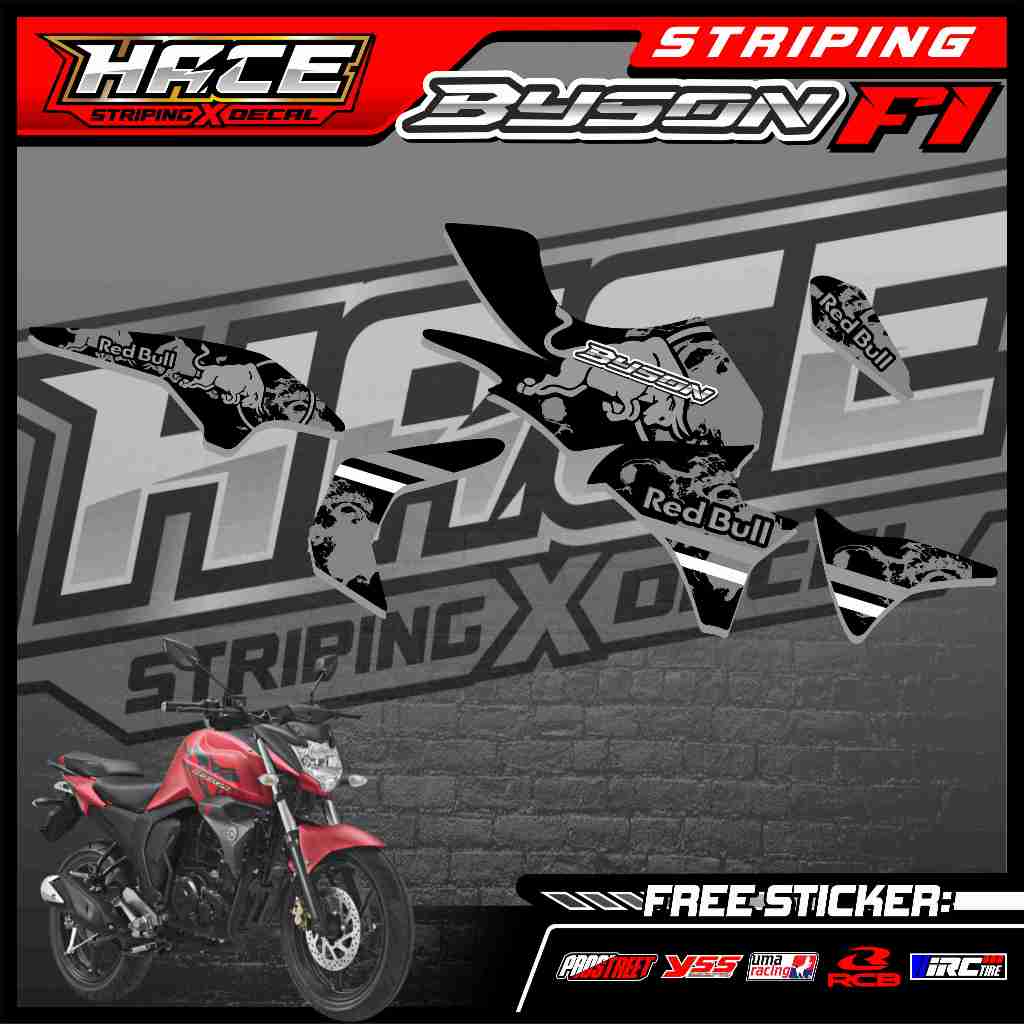 678 STRIPING STICKER BYSON FI - STRIPING STICKER BYSON FI PREMIUM GRAFIK
