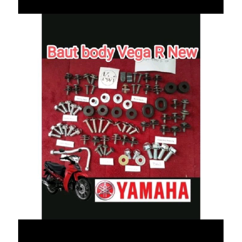 baut full body Yamaha Vega R new / baut full body Vega R new
