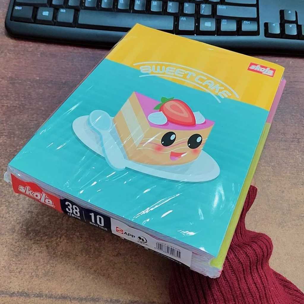 

(1 PACK ISI 10 PCS) BUKU TULIS SKOLA 38 & 58 LEMBAR MOTIF RANDOM / ALAT TULIS BUKU SEKOLAH MURAH EKONOMIS BUKU TULIS COWOK CEWEK TERLARIS ATK KANTOR KULIAH / MITRA ABADI KATALOG YOGYAKARTA