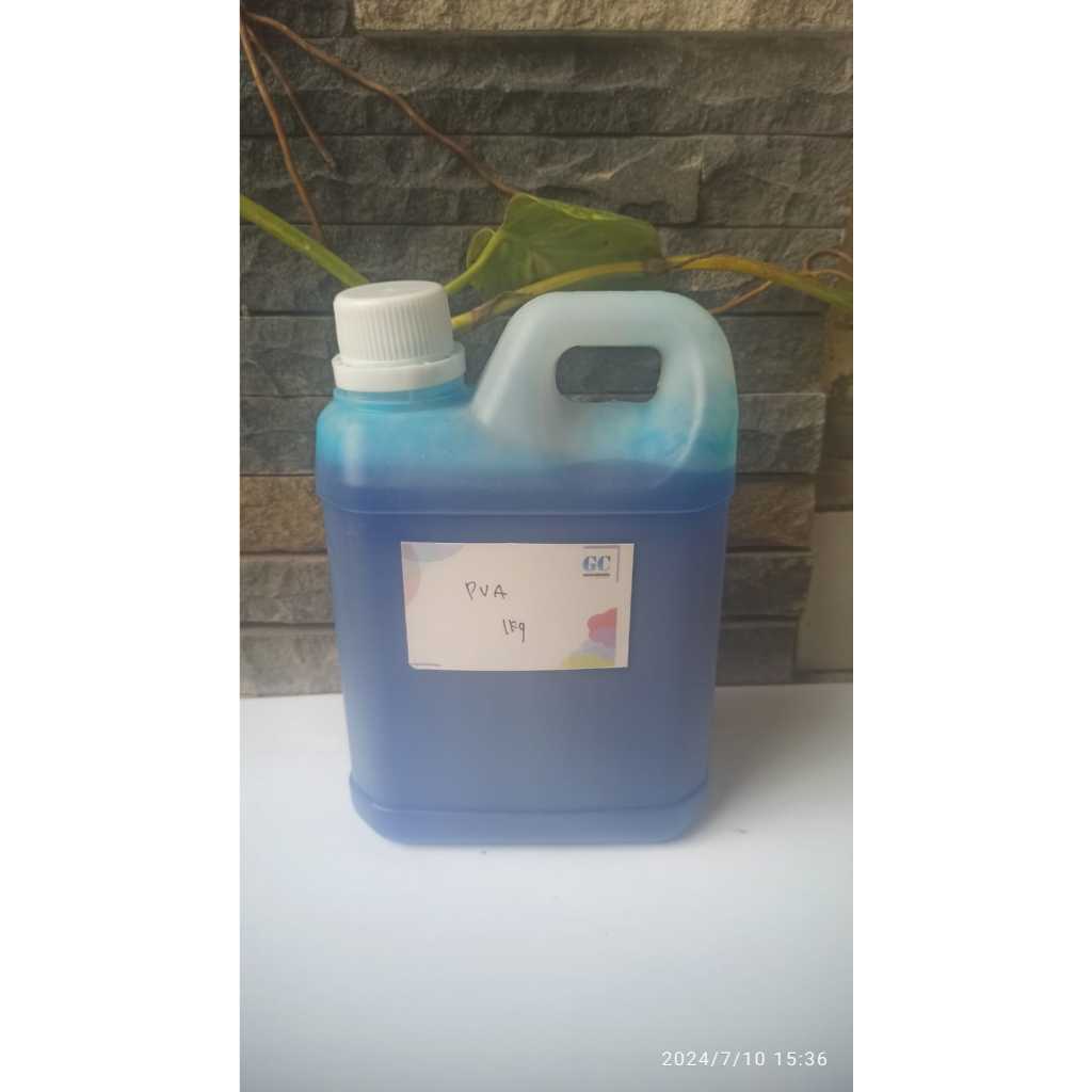 PVA GLUE BLUE/PVA BIRU/LEM UNTUK anti lengket 1 KG