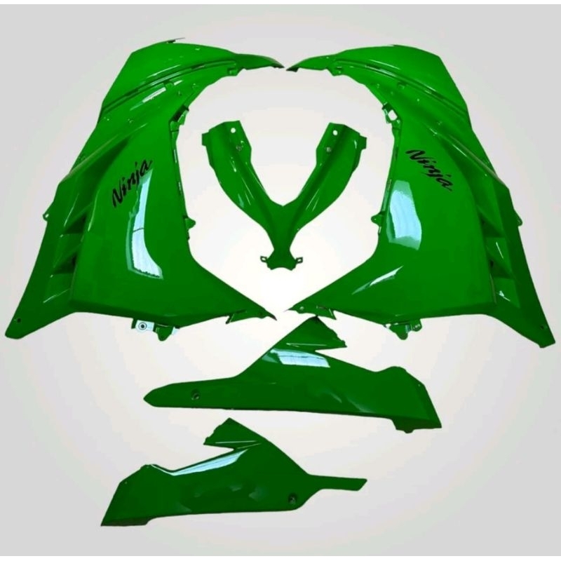 Fairing Ninja 250 Fi Old Plastik Abs Body Samping Depan Ninja 250 Polos body ninja 250 fi old cover 