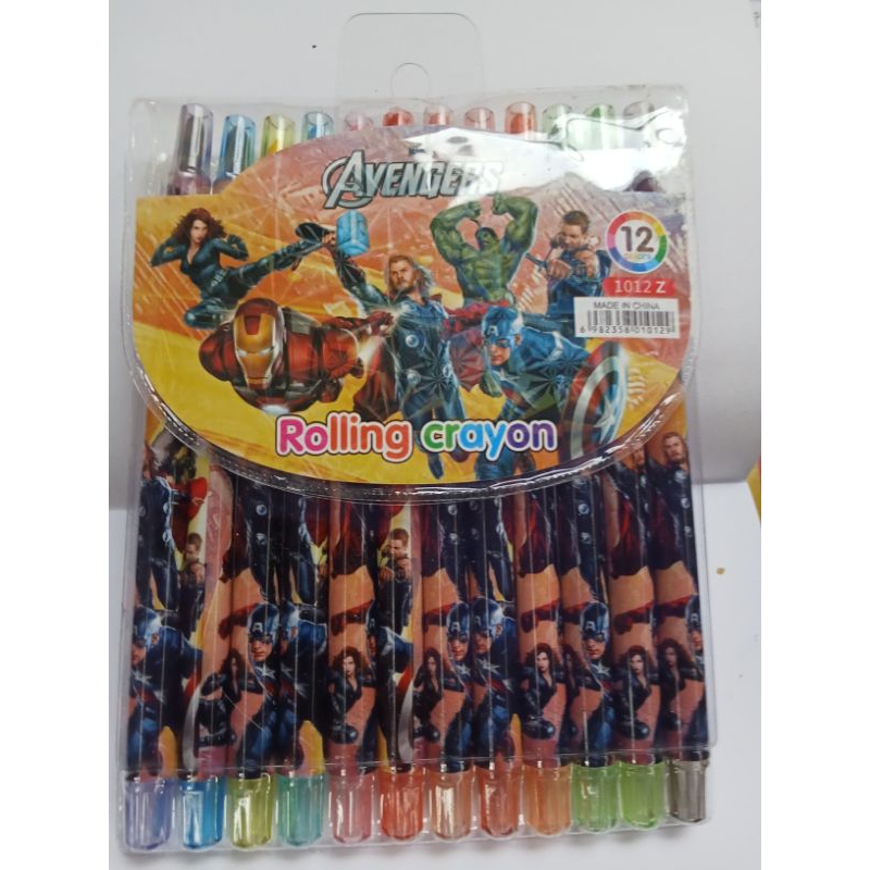 

KRAYON PUTAR 12WARNA KARAKTER AVANGER
