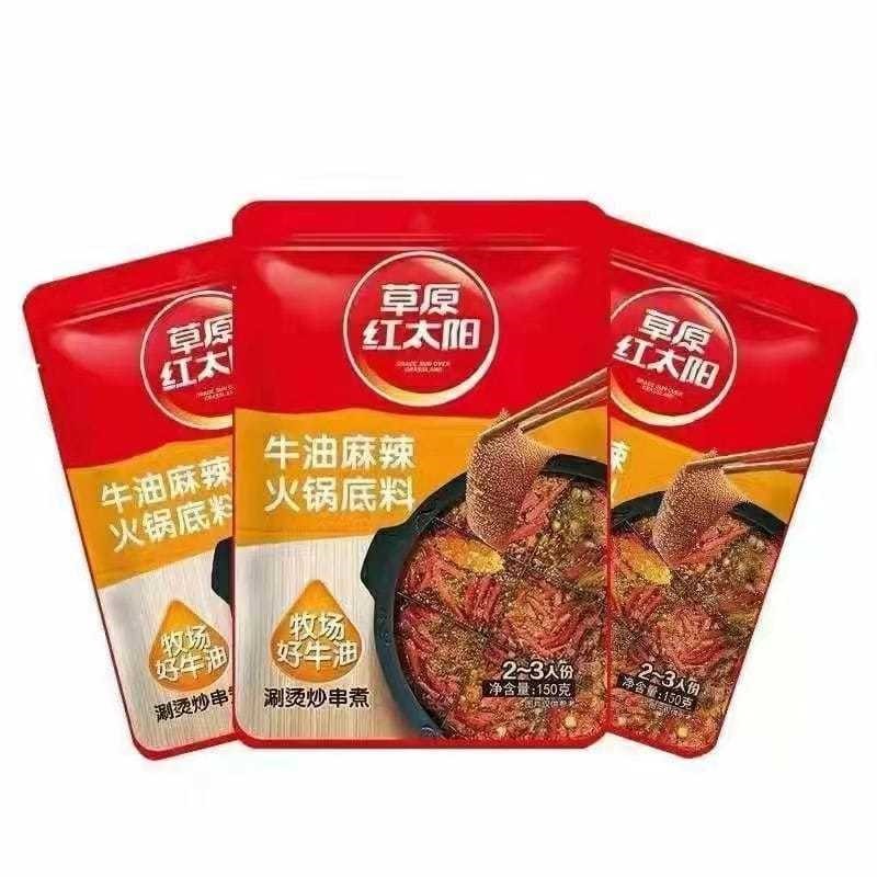 

Hong Tai Yang Bumbu Shabu Shabu Bumbu Instant Hotpot Aneka Rasa mala 150gr HALAL