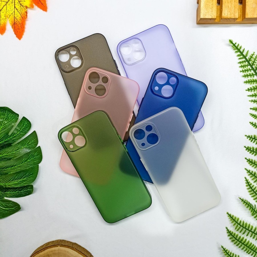 Softcase Ultra Thin Matte Slim Case 0.3MM Iphone 13 Silicon Warna Casing Super Tipis