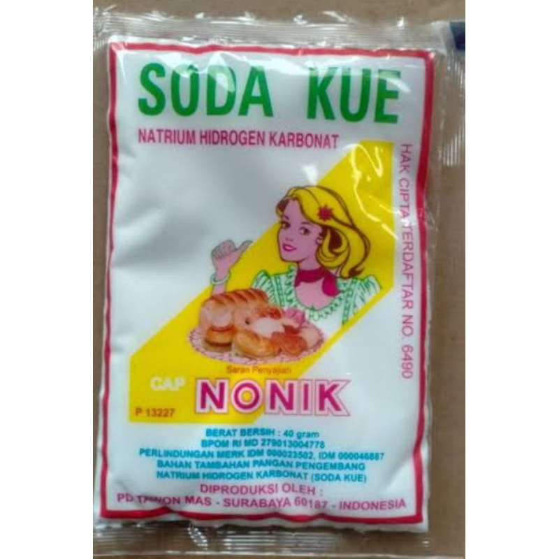 

Soda Kue Cap Nonik 40gr