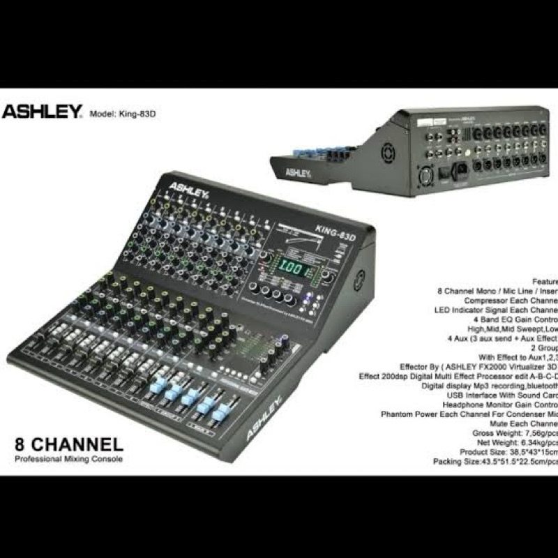 Mixer Ashley King8 3D / Ashley King 8 3D Original