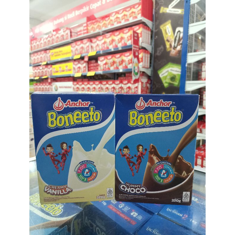 

BONEETO 320GR SUSU TINGGI KALSIUM UNTUK ANAK