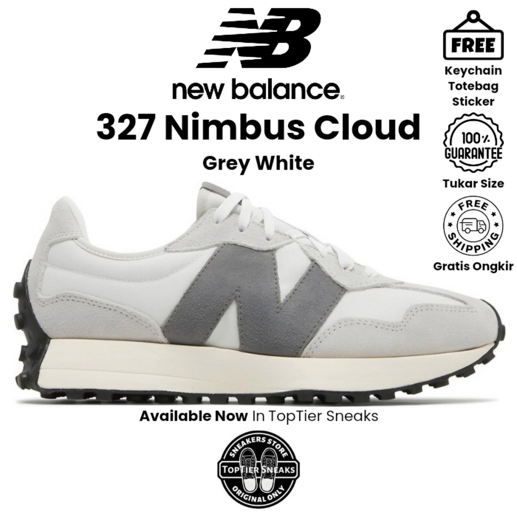 NB 327 Balance 327 Nimbus Cloud Grey White MS327WE