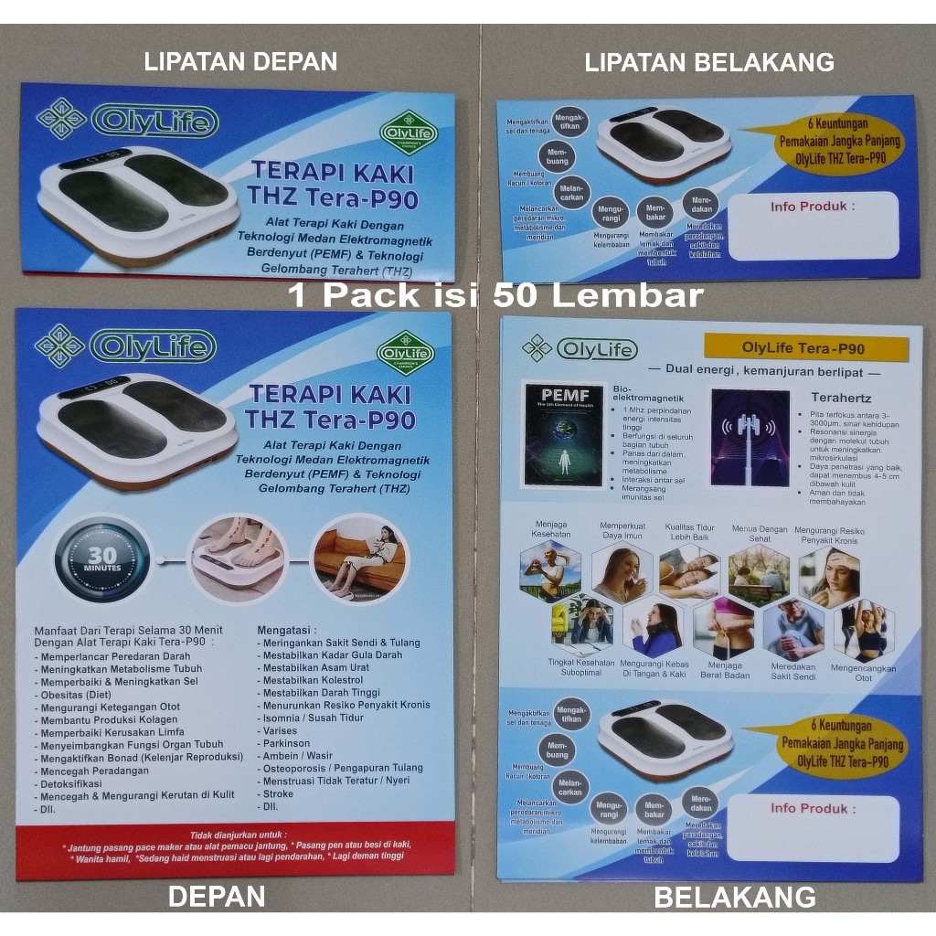 

Brosur Olylife A4 Ukuran 21,5 cm x 30,5 cm dan A5 uk 15*21 cm